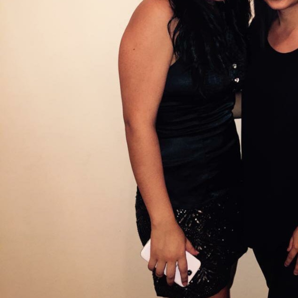 Black skirt